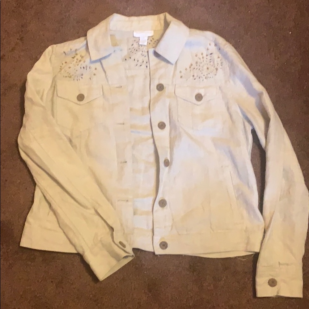 Beige jacket